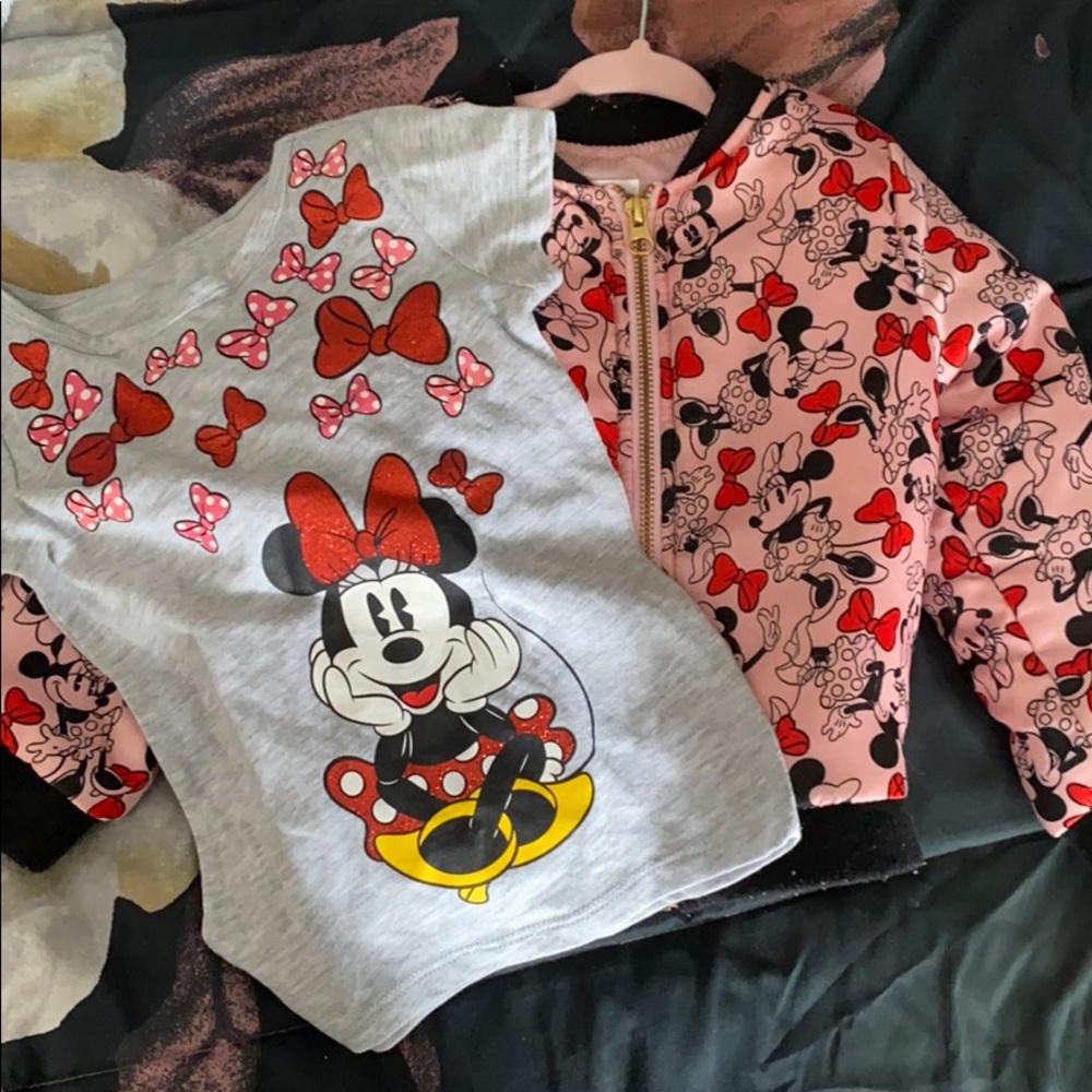 Minnie Bomber Jacker w/ shirt